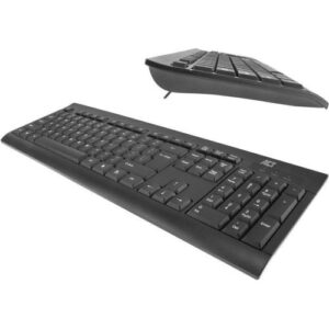 ACT AC5410 toetsenbord USB QWERTY Amerikaans Engels Zwart