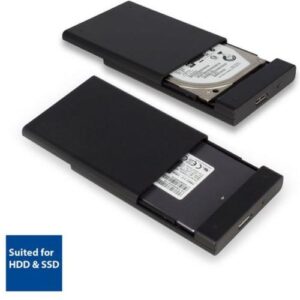 ACT AC1215 behuizing voor opslagstations HDD-/SSD-behuizing Zwart 2.5″