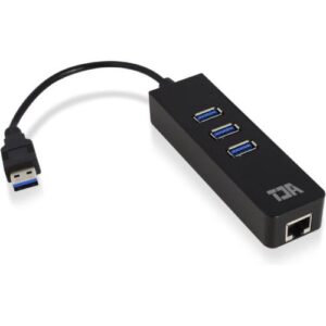 ACT AC6310 interface hub USB 3.2 Gen 1 (3.1 Gen 1) Type-A 5000 Mbit/s Zwart