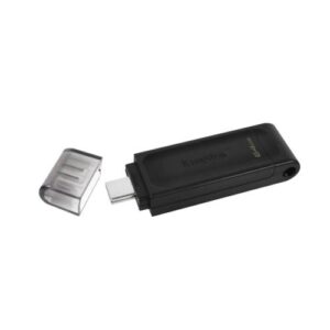 Kingston Technology DataTraveler 70 USB flash drive 64 GB USB Type-C 3.2 Gen 1 (3.1 Gen 1) Zwart