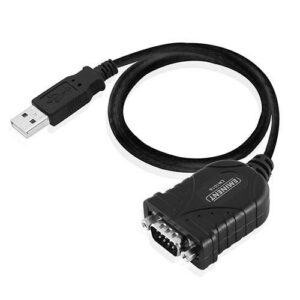 Eminent EM1016 seriële kabel Zwart 0,6 m USB A RS-232