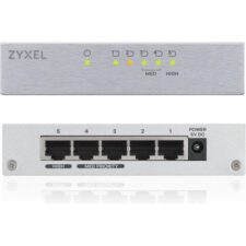 Zyxel GS-105B v3 Unmanaged L2+ Gigabit Ethernet (10/100/1000) Zilver