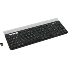 Logitech K780 toetsenbord RF-draadloos + Bluetooth QWERTY US International Zwart, Wit