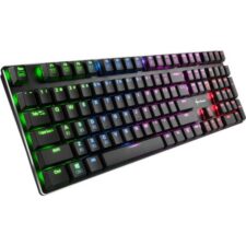 Sharkoon PureWriter RGB toetsenbord USB QWERTY Amerikaans Engels Zwart