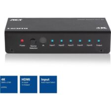 ACT AC7840 5 x 1 HDMI switch, 3D en 4K ondersteuning