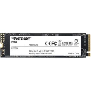 Patriot Memory P300P256GM28 internal solid state drive M.2 256 GB PCI Express NVMe