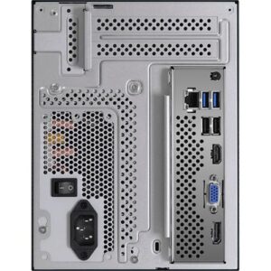 Asrock DeskMeet X300 8L formaat PC Zwart AMD X300 Socket AM4