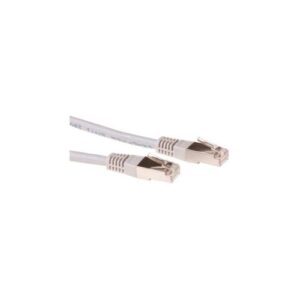 ACT Patchcord SSTP Category 6 PIMF, Grey 0.50M netwerkkabel Grijs 0,5 m