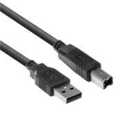 ACT USB 2.0 A male – USB B male 1,80 m