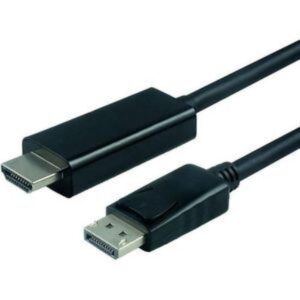 ACT AK3992 video kabel adapter 5 m DisplayPort HDMI Zwart