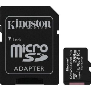 Kingston Technology Canvas Select Plus 256 GB MicroSDXC UHS-I Klasse 10