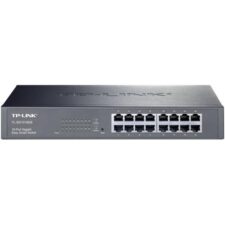 TP-LINK TL-SG1016DE Managed L2 Gigabit Ethernet (10/100/1000) Zwart