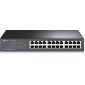 TP-LINK TL-SF1024D netwerk-switch Fast Ethernet (10/100) Zwart