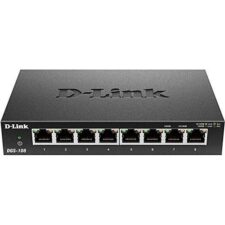 D-Link DGS-108 netwerk-switch Unmanaged Zwart