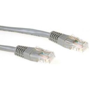 ACT Grijze 20 meter UTP CAT5E patchkabel met RJ45 connectoren