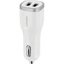 Mobiparts Car Charger Dual USB 2.4A White