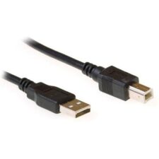 Ewent EC2402 USB-kabel 1,8 m USB 2.0 USB A USB B Zwart