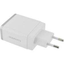 Mobiparts Wall Charger Dual USB 2.4A White