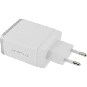 Mobiparts Wall Charger Dual USB 2.4A White