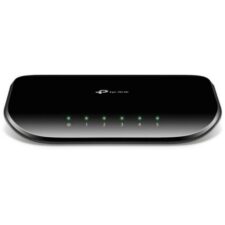 TP-LINK TL-SG1005D Unmanaged Gigabit Ethernet (10/100/1000) Zwart