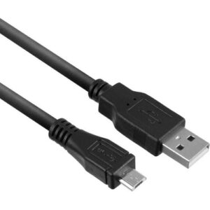 ACT AC3000 USB-kabel 1 m USB 2.0 USB A Micro-USB B Zwart