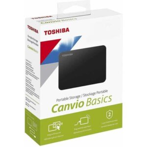 Toshiba Canvio Basics externe harde schijf 4 TB Zwart