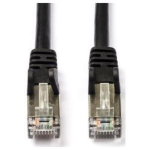 Nedis CCGP85121BK30 netwerkkabel Zwart 3 m Cat5e SF/UTP (S-FTP)