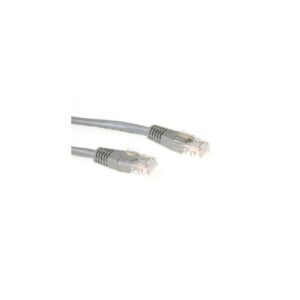 ACT Grijze 10 meter UTP CAT6 patchkabel met RJ45 connectoren