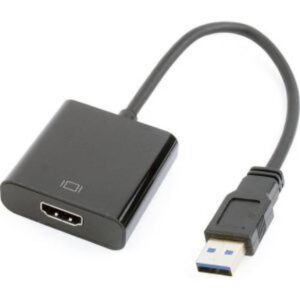 Gembird A-USB3-HDMI-02 USB grafische adapter 1920 x 1080 Pixels Zwart