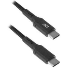 ACT AC3096 USB-kabel 1 m USB 2.0 USB C Zwart