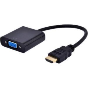 Gembird A-HDMI-VGA-03 video kabel adapter 0,15 m Zwart