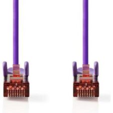 Nedis CCGP85221VT20 netwerkkabel Violet 2 m Cat6 S/FTP (S-STP)