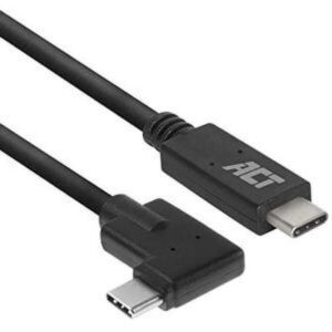 ACT AC7406 USB-kabel 1 m USB 3.2 Gen 1 (3.1 Gen 1) USB C Zwart