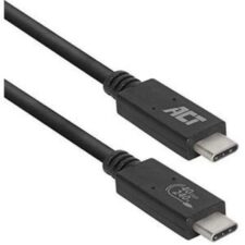 ACT AC7451 USB-kabel 0,8 m USB4 Gen 3×2 USB C Zwart