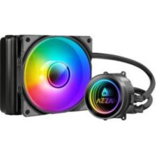 Azza LCAZ-120C-ARGB koelsysteem voor computers Processor Kit voor vloeistofkoeling 12 cm Zwart 1 stuk(s)