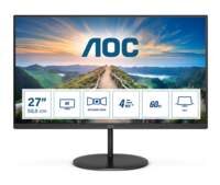 MON AOC 27Inch 3840×2160 (4K) IPS 60HZ 4MS DP 2 x HDMI